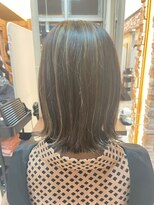 ルページ 千葉(lpage)&nbsp;髪質改善/顔周りレイヤーカット/グレージュ[千葉/千葉駅]