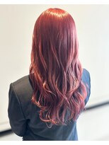 チーモ ハッピー ヘア メイク(CheeMo happy hair make)&nbsp;ブリーチありのベリーピンクカラー