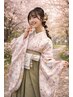 【卒業式・袴着付・ヘアセット】※要電話予約/早朝料金別途/メイク着付要相談