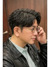 オールバーバー(OR BARBER)&nbsp;ニュアンスパーマ　フェザーパーマ　メンズ　理容室　バーバー