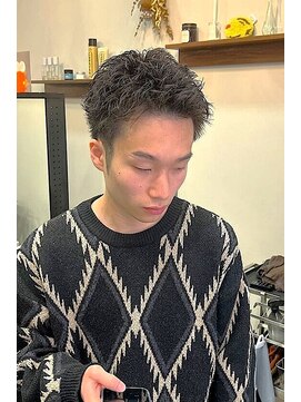 スナッグルサロン(SNUGGLE SALON) スパイキーショートピンパーマアクティブショートツイストパーマ