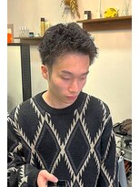 スナッグルサロン(SNUGGLE SALON) スパイキーショートピンパーマアクティブショートツイストパーマ