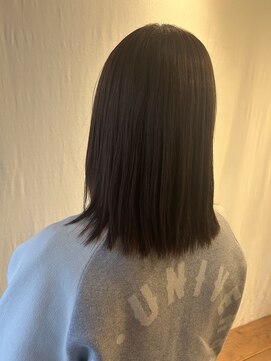 ココカラヘアー ニコ(cococara hair nico) 髪質改善ストレート/ミディアムボブ/フェイスレイヤー