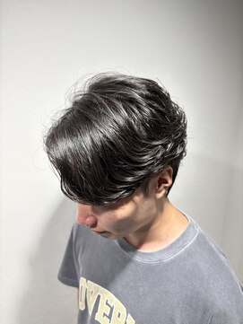men's salon HYPE 名古屋伏見 メンズサロン/men'sパーマ/men'sカット/men'sショート メンズカット×フェザーパーマ(伏見/伏見駅/栄/メンズ)