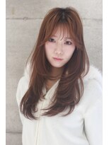 エミュ 表参道 青山(emu) ロングレイヤーハッシュカットフェイスレイヤー表参道