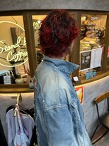 スタンド バイ ヘアー アンド コーヒー 恵比寿(STAND By HAIR ＆ Coffee)&nbsp;ニュアンスウルフ×ニュアンスパーマ