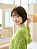 クレビアテン(CreBiA ten_)&nbsp;大人ショート/チョコレートブラウン/艶髪