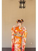 成人式 着付ヘアメイク振袖レンタル受付中♪
