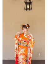 ミノル(MINORU)&nbsp;成人式 着付ヘアメイク振袖レンタル受付中♪