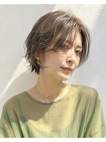 アッシュ 学芸大学店(Ash)&nbsp;ショートボブ/大人女性/アッシュグレイ/脱白髪染め