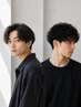 メンズカット+パーマ(スパイラル、波ウェーブ)+炭酸シャンプー¥18000→¥11980