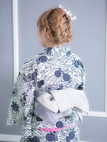 バレッタ(Barretta by neolive)&nbsp;《Barretta/蒲田71》☆浴衣・着付け☆編み込みラフアレンジ☆
