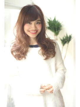 ビューイースト 亀戸 錦糸町(VIEW EAST) ロングはやっぱりカールが可愛い!!パーマヘアスタイル