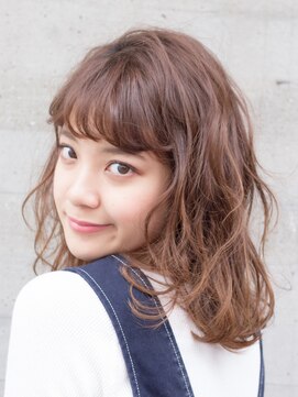 メイクス 表参道(MAKE'S omotesando) エアリーミディ/黒髪も可/くびれヘアレイヤーショコラベージュ２