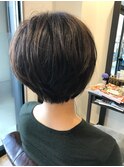 お手入れ楽チン♪前下がりショート