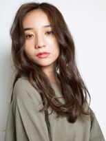 クアトログランシュ ひたちなか店(QUATRO×GranCieux)&nbsp;大人の抜け感◎立ち上げバング×グラマラスウェーブ