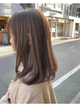 チョビー(Chobii) 表参道/イルミナカラー/グレージュカラー/ことりベージュ/