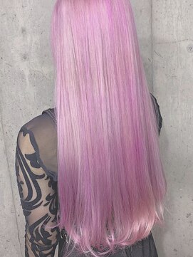 サロンドミルク 溝の口店(salon de MiLK) *2020 S/S スタイル パステルピンクカラー