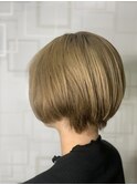 【河野有希】ブロンドショート