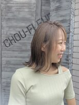 シューフルール(chou-fleur) 【cfm gloss color】光が味方 透明エメラルドボブ