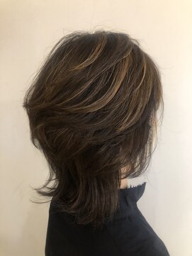 エイトタマプラ たまプラーザ店(EIGHT tamapla) 【EIGHTたまプラ】デザインカラー切りっぱなしボブ