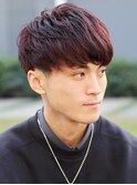 【ポルテオム】ワインレッドマッシュブリーチなし
