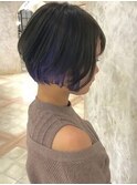 ＊インナー×ナチュラルショートボブ＊