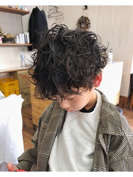 セッション(SESSION) men'sニュアンスパーマ★