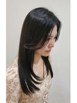 ヘアーデザイン ミヤビ 広尾(HAIR DESIGN MIYABI) 髪質改善モテ髪ナチュラルストレートロング３