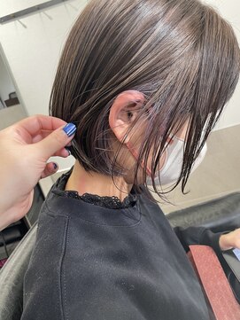 トゥーリ 薬院店(tuuli) tuuli miyu インナーカラー/ラベンダー/ミニボブ/ハイライトヘア