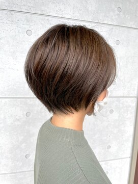 グラム 岡崎南店(gram) 大人ショート_ベージュ_透明感_マットベージュ_75