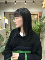 ウーフ(U-fu) ブルーブラック/髪質改善/髪質改善ストレート