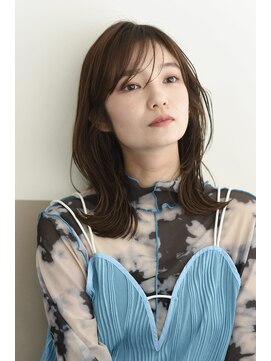 アーツリタ 町田(arts lita) 【arts lita町田】ショコラベージュ×ツヤはねミディ