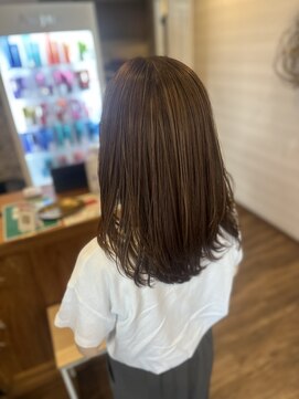 サン 都賀店(san) 暗めカラー/グランマッシュ/フェイスフレーミング/都賀