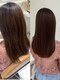 カシェ マエノヘタ(Cashe'e MAENOHETA)の写真/プレミアムストレート・オーダーメイド髪質改善で理想を実現！！ふんわり柔らか♪ナチュラルなストレート◎