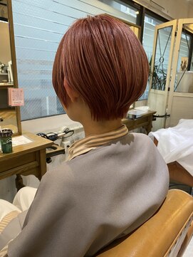 ウィ 立川(Oui) 【Oui!xSEIGO】コンパクトショート/ピンクベージュ