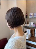 切りっぱなしボブ