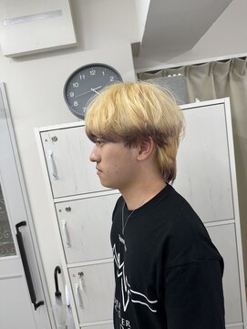 アチェロ(Acero.) 抜きっぱなしブロンド×エンドカラー