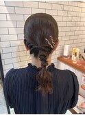 結婚式ヘアセット