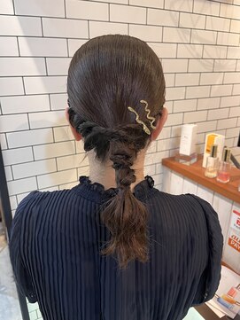 オーブ ヘアー リリー 博多2号店(AUBE HAIR lily) 結婚式ヘアセット