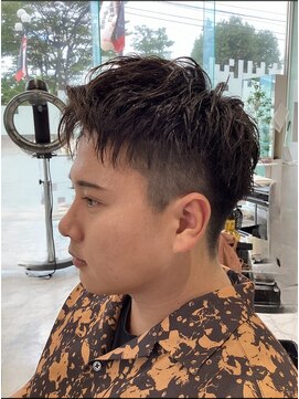 ハーツヘアーズ 五日市店(HEARTS hair's) メンズショート/ツーブロック/アップバンク