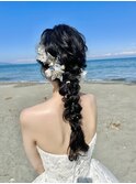 【ヘアセット】ふわふわ編み下ろし