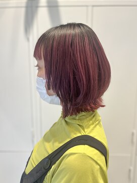 シュク 高円寺(SYUK) カシスピンク/ボブレイヤー/ボブウルフ【SYUK 高円寺】