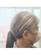 スターカット 新大工店&nbsp;白髪染めバイヤレージュ☆【新大工/白髪染め/髪質改善】