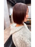 髪質改善ストレートボブ