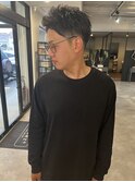 王道メンズショート☆ナチュラルフェードアップバング