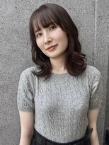 アンバー(Amber)&nbsp;明るめグレージュ×ミディアム