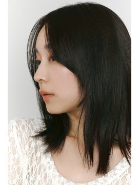 コア銀座メゾン(COA GINZA Maison) 髪質改善レイヤーカット前髪カット顔周りレイヤー暗めカラー銀座