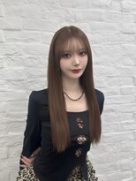 アマトウキョウ 表参道(AMA TOKYO)&nbsp;レイヤーカット 韓国ヘア 顔周りカット高島大登