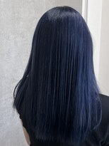 ヘアーワークス ボナ(HAIR WORKS bona.)&nbsp;深く色味を表現 ネイビーブルー